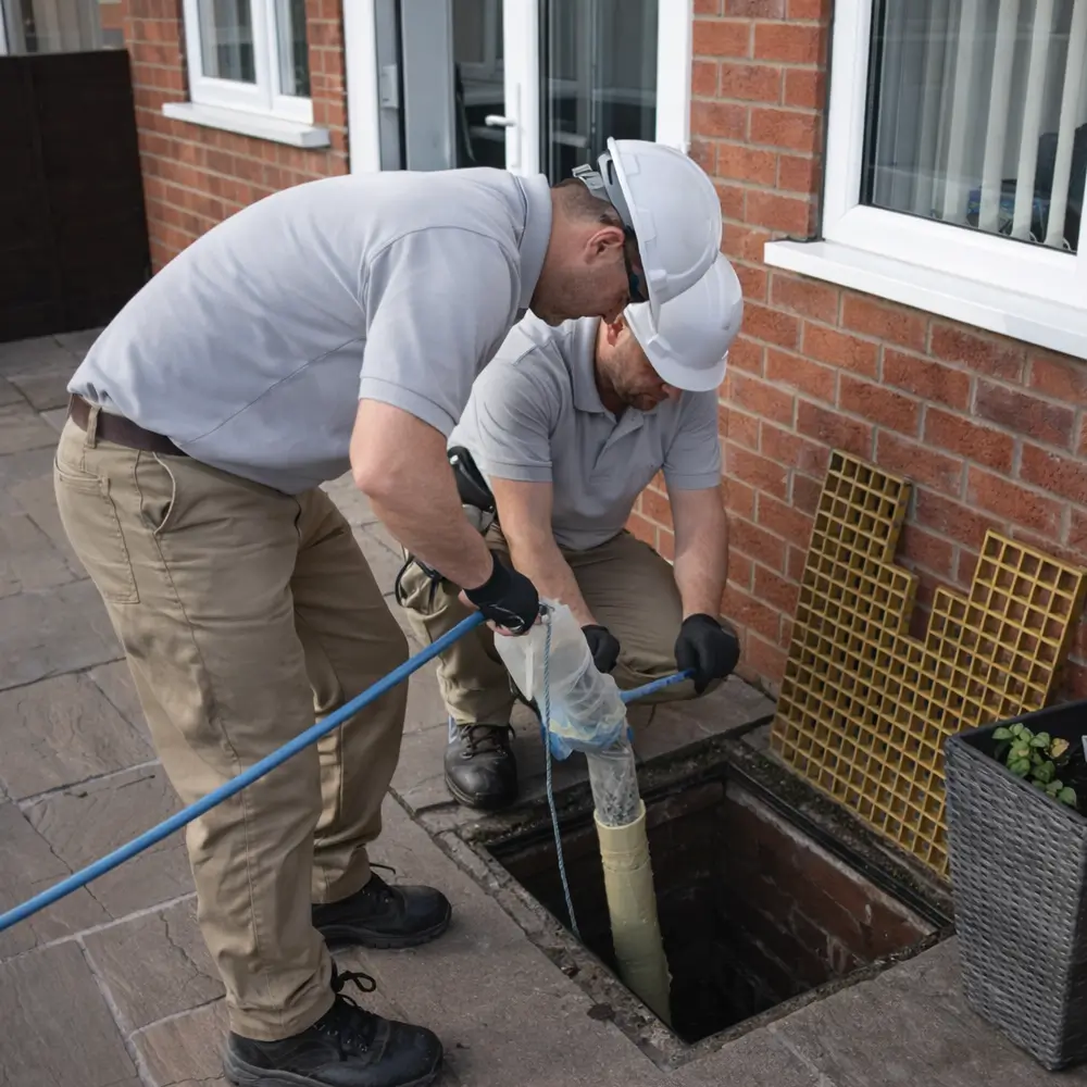 Blocked drain repair service in Northolt